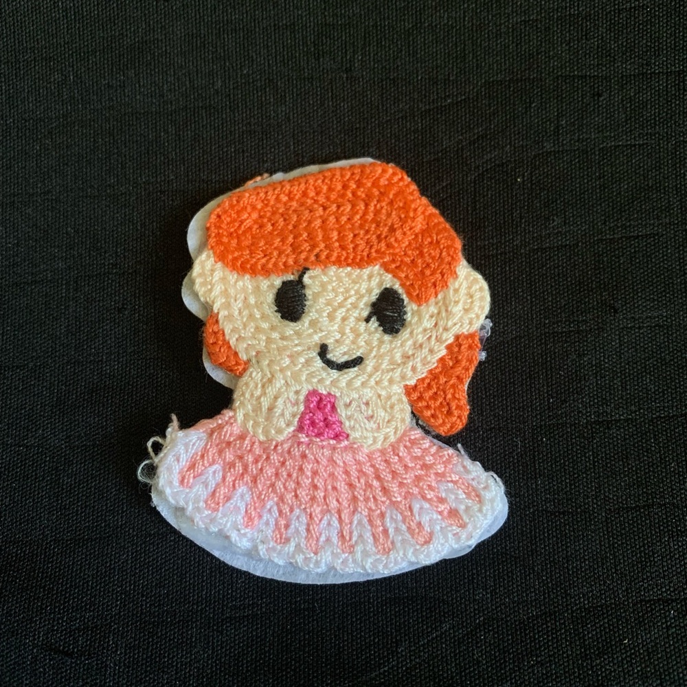 Princess hair clip